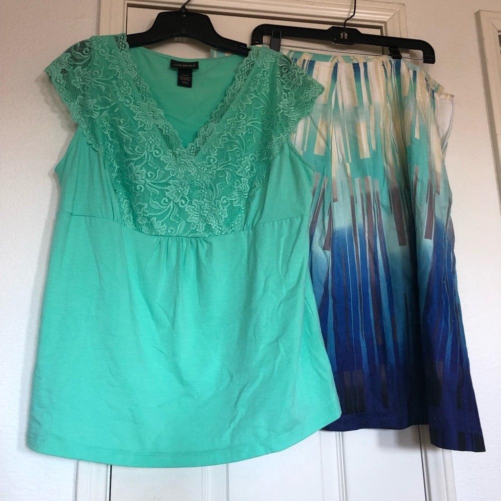 Skirt and top